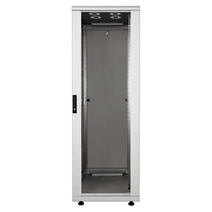 INTELLINET Netzwerkschrank 36HE 800x800mm grau.montiert — image 3