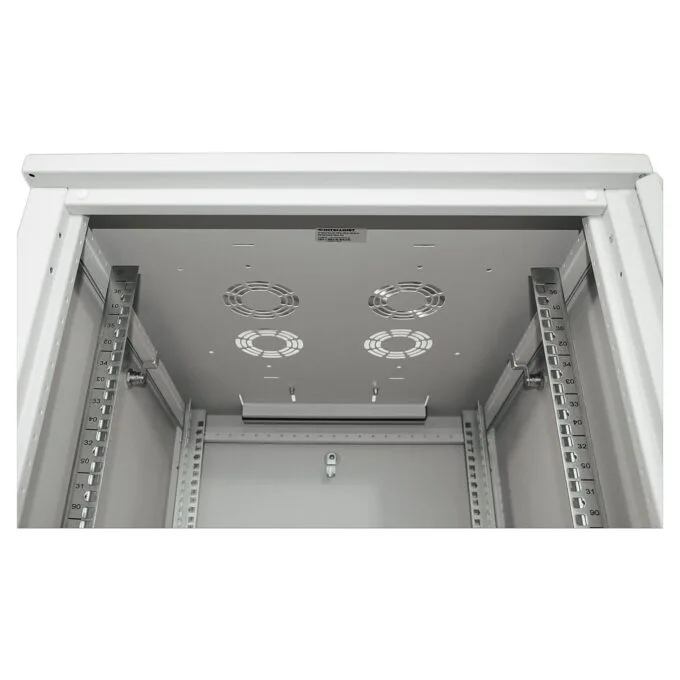 INTELLINET Netzwerkschrank 36HE 800x800mm grau.montiert — image 6