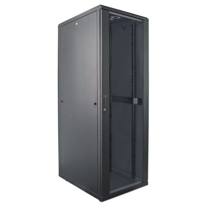 INTELLINET Netzwerkschrank 36HE 800x800mm schwarz.montiert — image 2
