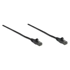 INTELLINET Patchkabel RJ45 U UTP Cat6 10m Hebelschutz schw