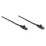 INTELLINET Patchkabel RJ45 U UTP Cat6 10m Hebelschutz schw