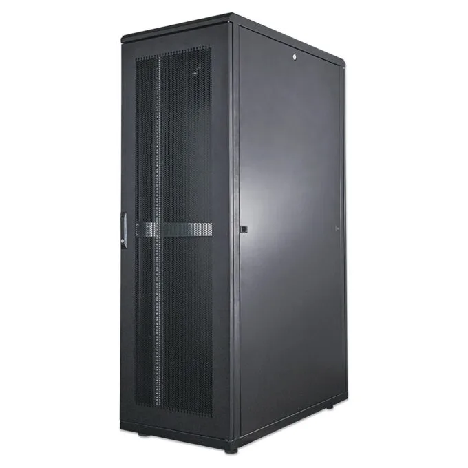 INTELLINET Serverschrank 42HE 600x1000mm schwarz.unmontiert — image 1