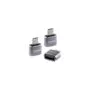 Intenso 3-pack USB Adapter USB-A - to USB-C C480C Aluminium