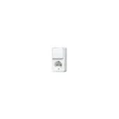 Jung 676 A WW AP-Wechselschalter mit Schuko