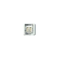 Jung 8472.01LEDW KNX Taster BA 2fach WG -Tasterstellung