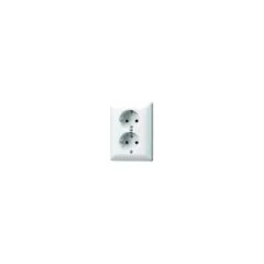Jung AS 5020 U WW UP-Steckdose 2f für 1 UP-Dose