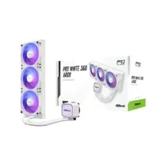 K ASRock Pro White 360 ARGB