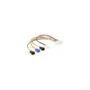 Kabel Stromversorgung Molex 4 Pin Stecker to 4 x 2 Pin Lüfter (12 V 7 V 5 V) 20 cm