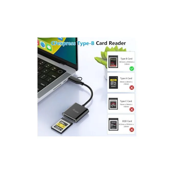 Kartenleser CFexpress Type B USB-C -A Adapt. 10Gbps — image 5