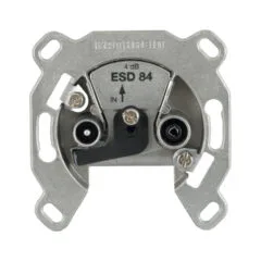 Kathrein ESD 84 Antennendose EINZEL mit DC DUR