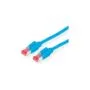 KERPEN Patchkabel Cat.6 (Class E) S F. MegaLine F6-90. HiRose TM21. LSOH. blau. 2 m