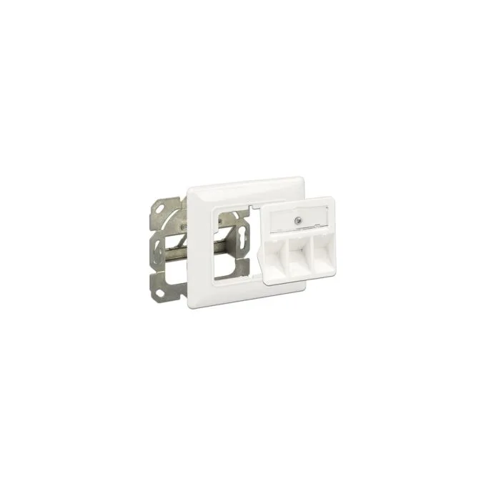 Keystone Anschlussdose 3 Port kompakt — image 2