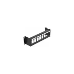 Keystone Halterung 8 Port Panel Aufbau