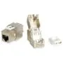 Keystone Jack geschirmt Cat6 LSA wzf.8Stk sil