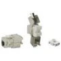 Keystone Jack geschirmt Cat6A LSA wzf.8Stk sil