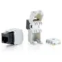 Keystone Jack ungeschirmt Cat6 LSA Prem. wzf.8Stk sw Polybeutel
