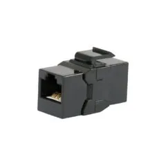 Keystone-Koppler ungeschirmt Cat6A 2xRJ45 8Stk sw