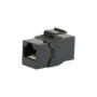 Keystone-Koppler ungeschirmt Cat6A 2xRJ45 8Stk sw