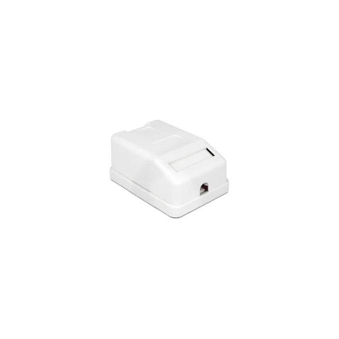 Keystone Leergehäuse 1 Port mit Staubschutz — image 2