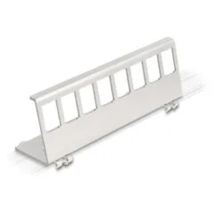 Keystone Metall Halterung 8 Port für Hutschiene