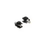 Keystone Modul Cinch Buchse to Cinch Buchse gelb schwarz
