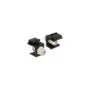 Keystone Modul F Buchse zu F Buchse schwarz