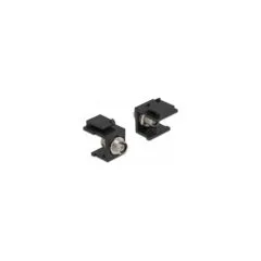 Keystone Modul FC Simplex Buchse to Buchse schwarz