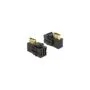 Keystone Modul HDMI Buchse to HDMI Buchse 90° gewinkelt schwarz