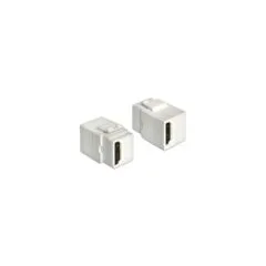 Keystone Modul HDMI Buchse to HDMI Buchse weiß