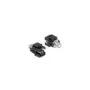 Keystone Modul IEC Stecker zu F Buchse schwarz