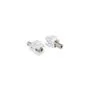 Keystone Modul Klinkenbuchse 3.5 mm 3 Pin zu Klinkenbuchse 3.5 mm 3 Pin weiß