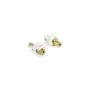 Keystone Modul Klinkenbuchse 3.5 mm 4 Pin to Klinkenbuchse 3.5 mm 4 Pin vergoldet weiß