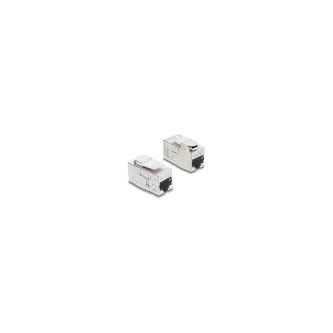 Keystone Modul Kupplung RJ45 Buchse zu RJ45 Buchse Cat.6A geschirmt — image 1