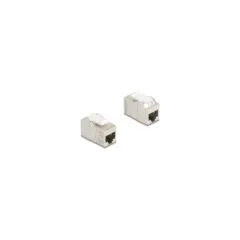 Keystone Modul Kupplung RJ45 Buchse zu RJ45 Buchse Cat.6A geschirmt