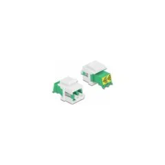 Keystone Modul LC Duplex Buchse zu LC Duplex Buchse mit Laserschutzklappe innen