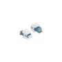 Keystone Modul LC Duplex Buchse zu LC Duplex Buchse mit Laserschutzklappe innen