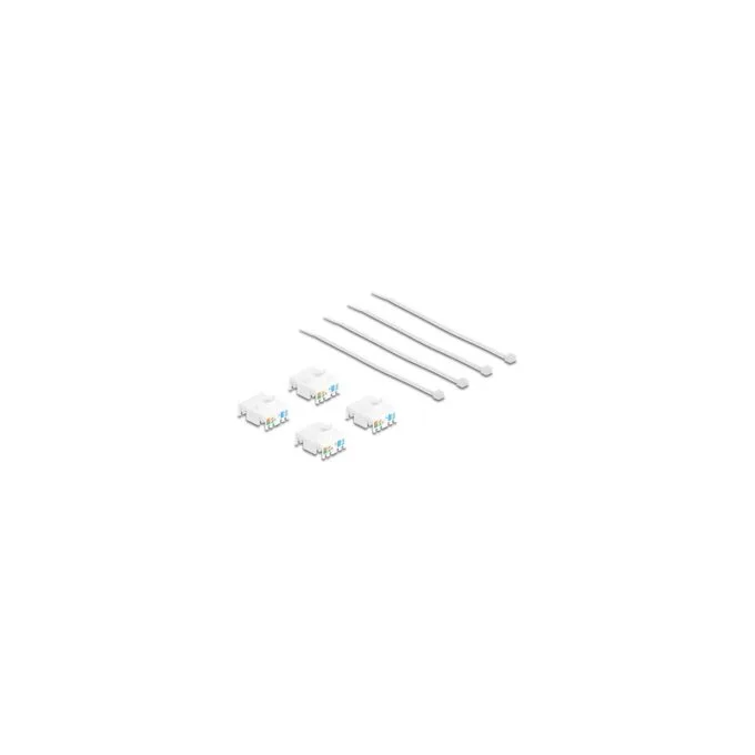 Keystone Modul RJ45 Buchse Cat.6A UTP 4 Stück — image 4