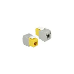 Keystone Modul RJ45 Buchse to LSA Cat.6 UTP gelb
