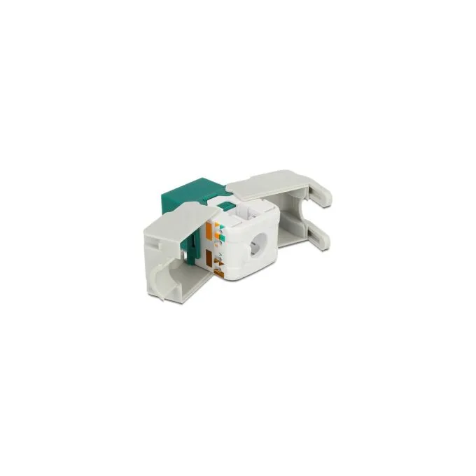 Keystone Modul RJ45 Buchse to LSA Cat.6 UTP grün — image 2