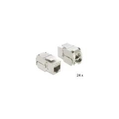 Keystone Modul RJ45 Buchse to LSA Cat.6A STP 24 Stück