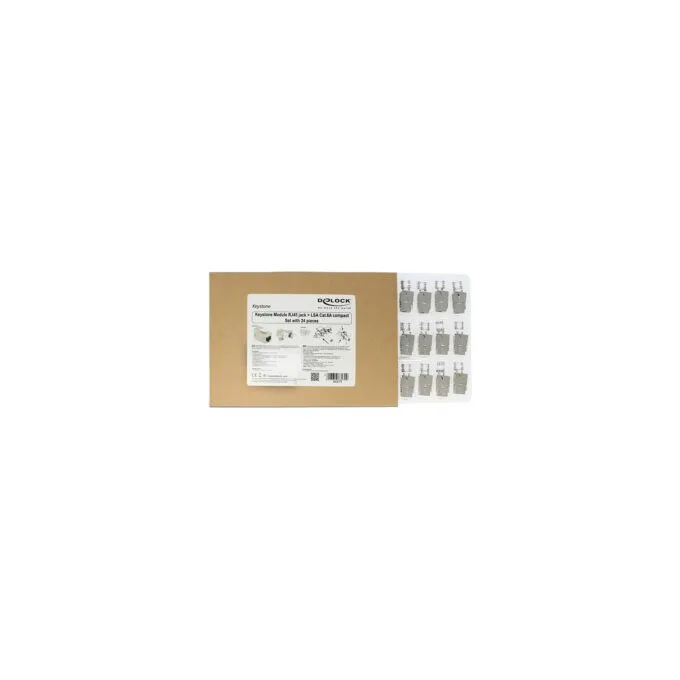 Keystone Modul RJ45 Buchse to LSA Cat.6A STP kompakt 24 Stück — image 3