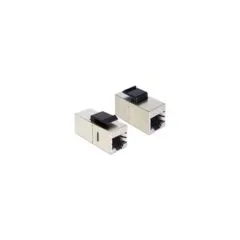 Keystone Modul RJ45 Buchse to RJ45 Buchse Cat.5e kompakt