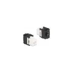 Keystone Modul RJ45 Buchse zu LSA Cat.6A 180° werkzeugfrei