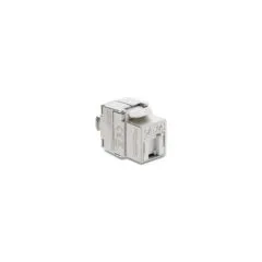 Keystone Modul RJ45 Buchse zu LSA Cat.6A geschirmt werkzeugfrei mit Staubschutzklappe