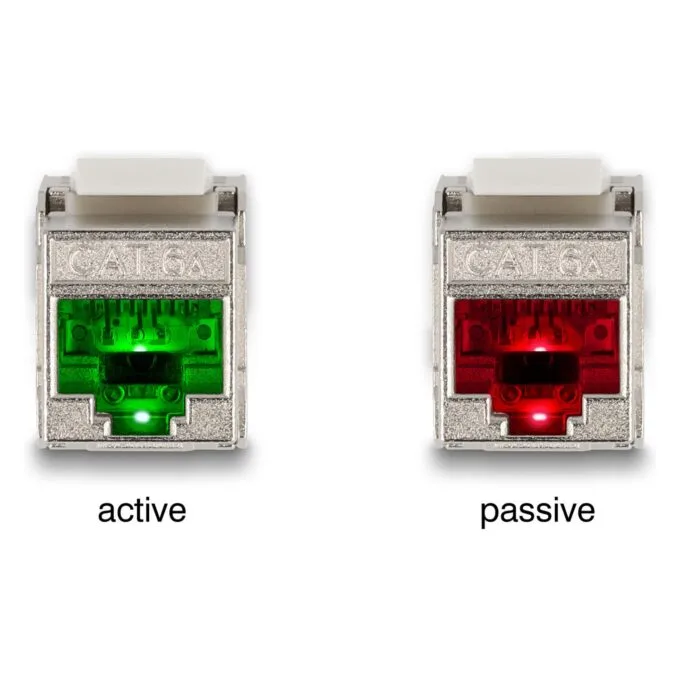 Keystone Modul RJ45 Buchse zu LSA Cat.6A mit LED — image 5