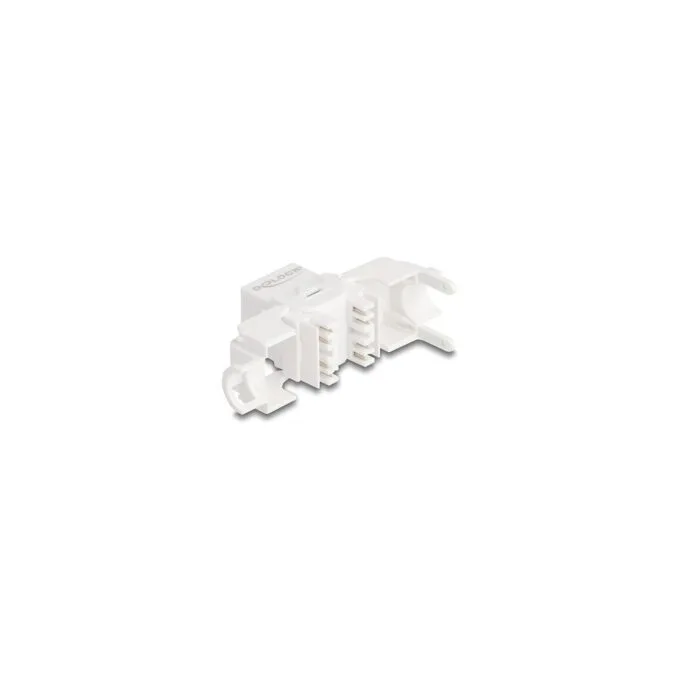 Keystone Modul RJ45 Buchse zu LSA Cat.6A UTP 180° werkzeugfrei — image 2