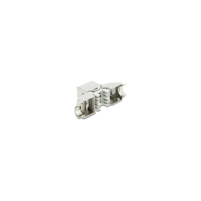 Keystone Modul RJ45 Buchse zu LSA Cat.6A werkzeugfrei 90° winkelbar geschirmt für Kabeldurchmesser von 6.0 - 8.5 mm — image 2