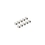 Keystone Modul RJ45 Buchse zu LSA Cat.6A werkzeugfrei schwarz Set 10 Stück
