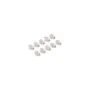 Keystone Modul RJ45 Buchse zu LSA Cat.6A werkzeugfrei weiß Set 10 Stück