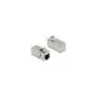 Keystone Modul RJ45 Buchse zu RJ45 Buchse Cat.6A 90° gewinkelt